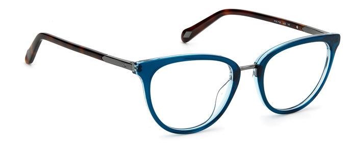 Brillen Fossil FOS 7123 105675 (VGZ) farbe crystal teal form rund 