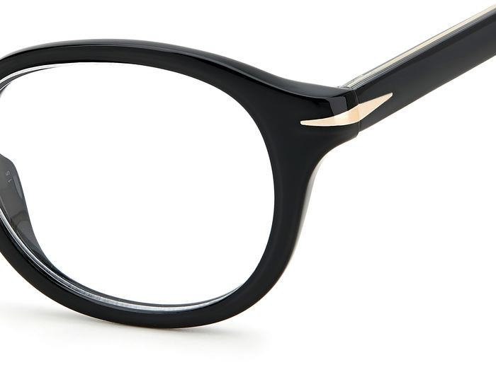 Brillen David Beckham DB 1086 105715 (2M2) farbe black gold form rund 