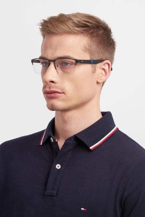 Eyeglasses Tommy Hilfiger TH 1905 105759 (003) color matte black shape rectangle 