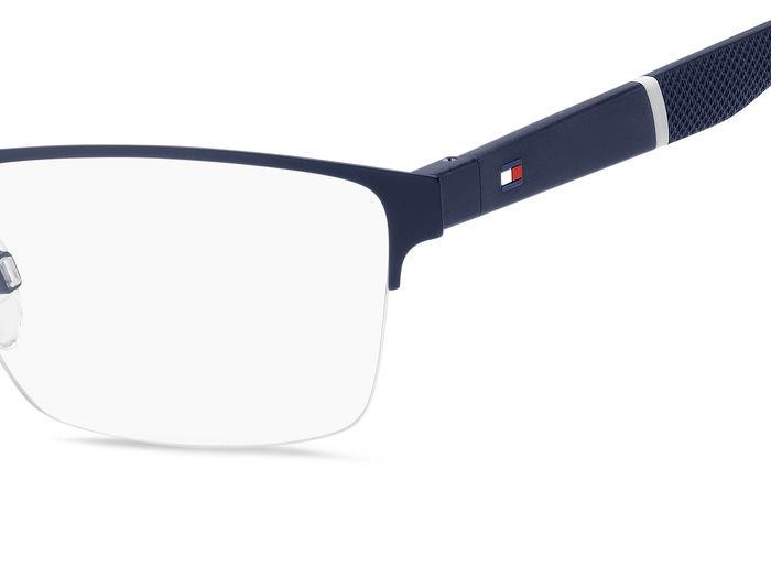 Occhiali da vista Tommy Hilfiger TH 1905 105759 (FLL) colore matte blue forma rettangolare 