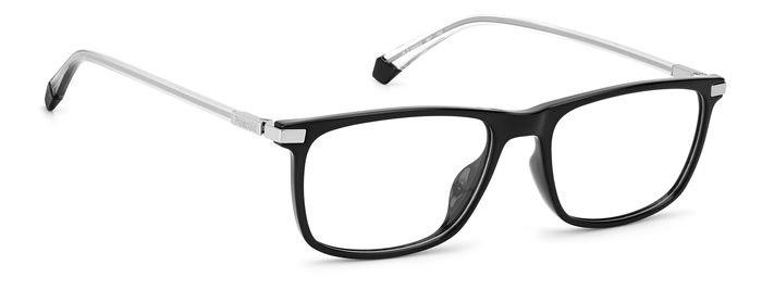Eyeglasses Polaroid PLD D458/G 105766 (807) color black shape rectangle 
