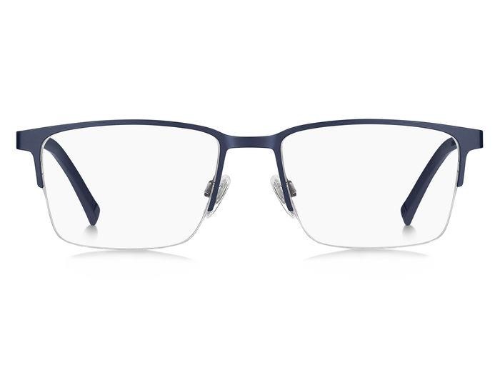 Occhiali da vista Tommy Hilfiger TH 1917 105768 (FLL) colore matte blue forma rettangolare 