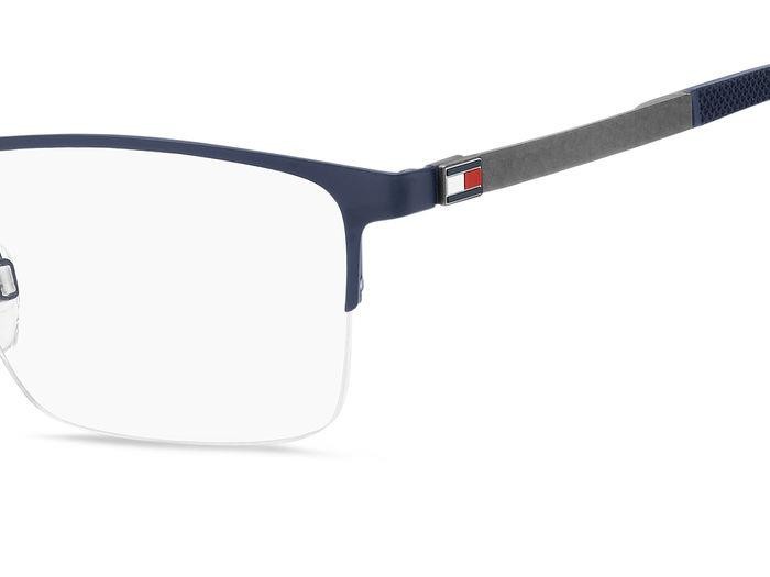 Occhiali da vista Tommy Hilfiger TH 1917 105768 (FLL) colore matte blue forma rettangolare 