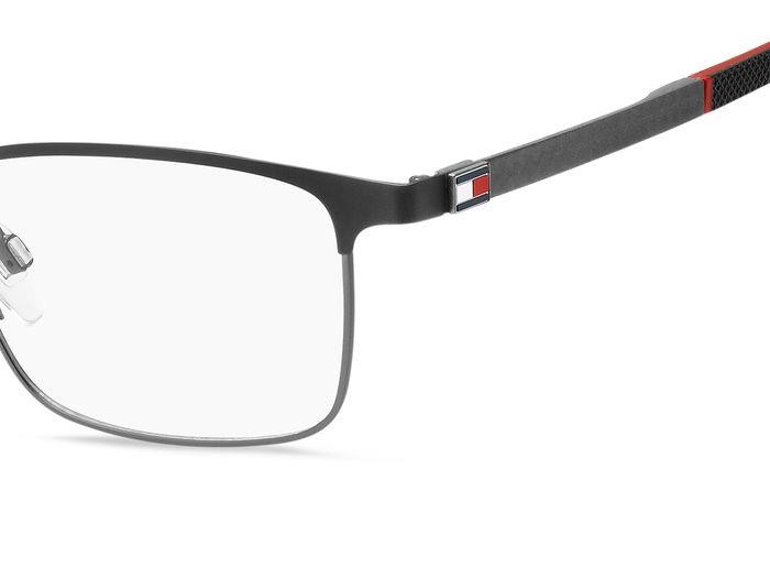 Eyeglasses Tommy Hilfiger TH 1919 105770 (003) color matte black shape rectangle 