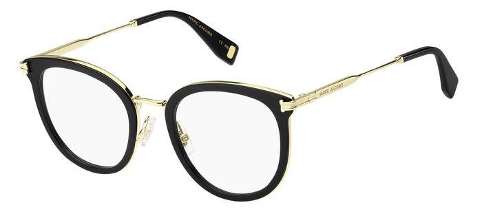 Brillen Marc Jacobs MJ 1055 105775 (2M2) farbe black gold form rund 