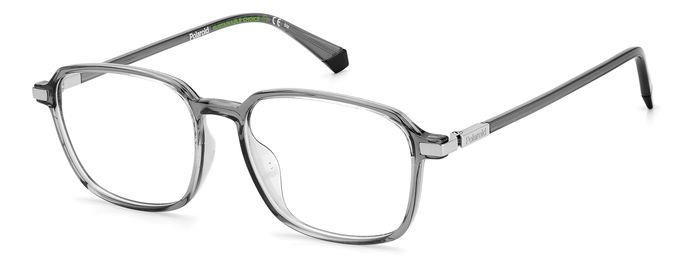 Eyeglasses Polaroid PLD D457/G 105798 (YB7) color silver shape rectangle 