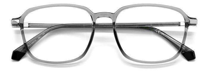 Eyeglasses Polaroid PLD D457/G 105798 (YB7) color silver shape rectangle 