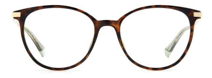 Eyeglasses Polaroid PLD D459/G 105799 (086) color havana shape cat eye 