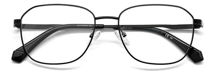 Eyeglasses Polaroid PLD D454/G 105801 (807) color black shape rectangle 
