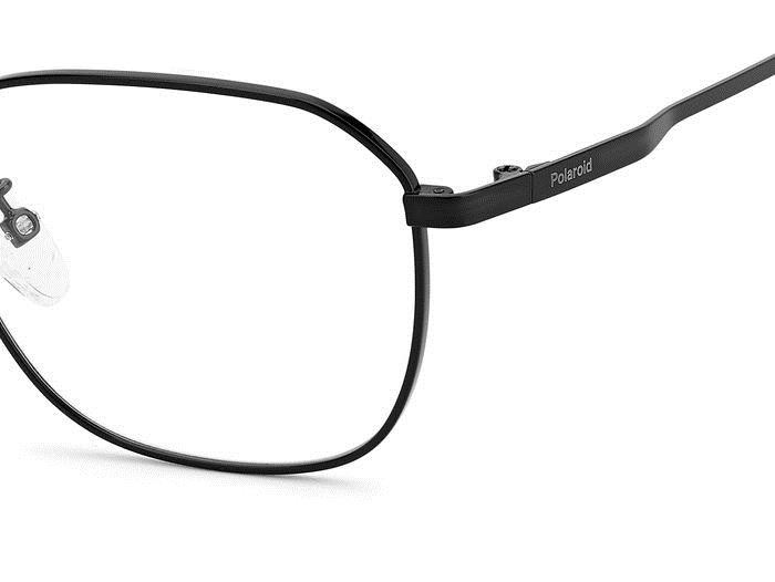 Eyeglasses Polaroid PLD D454/G 105801 (807) color black shape rectangle 