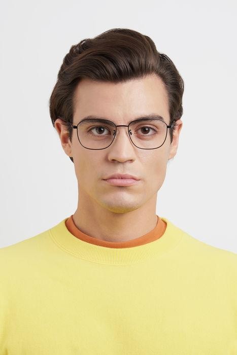 Eyeglasses Polaroid PLD D454/G 105801 (807) color black shape rectangle 