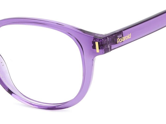 Eyeglasses Polaroid Pld D452 105812 (B3V) color violet shape round 