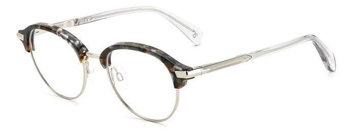 Brillen Rag & Bone RNB8004 105874 (ACI) farbe grey havana form rund 