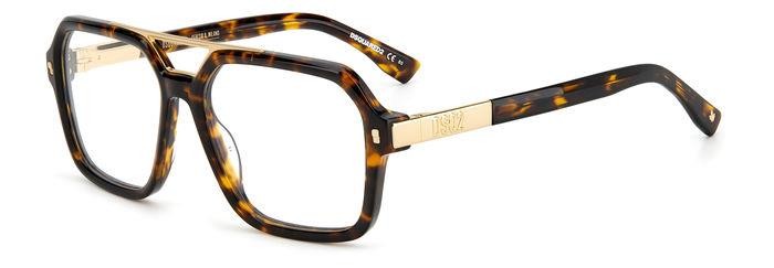 Brillen Dsquared D2 0035 105938 (2IK) form rechteckig 