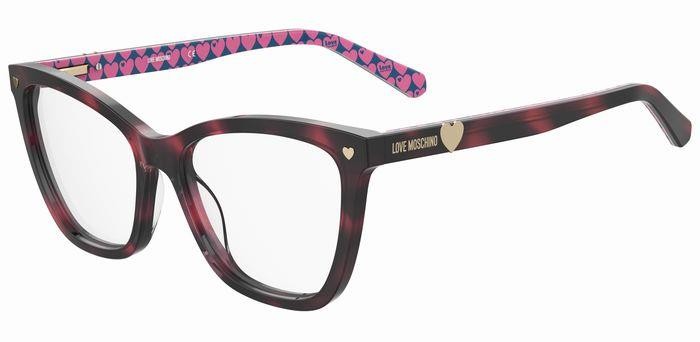 Occhiali da vista Moschino Love MOL593 105949 (HT8) forma cat eye 