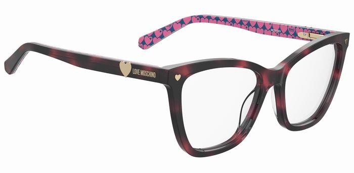 Occhiali da vista Moschino Love MOL593 105949 (HT8) forma cat eye 