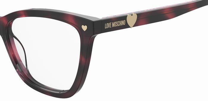 Occhiali da vista Moschino Love MOL593 105949 (HT8) forma cat eye 