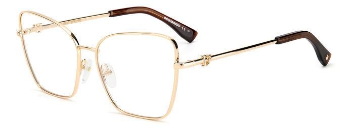 Brillen Dsquared D2 0039 105954 (T5U) form cat-eye 