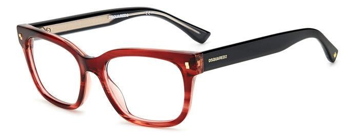 Brillen Dsquared D2 0027 105978 (8RR) form rechteckig 