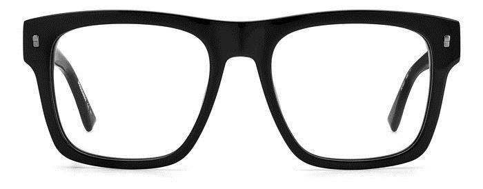 Occhiali da vista Dsquared D2 0037 105990 (ANS) colore black dark ruthenium forma quadrato 