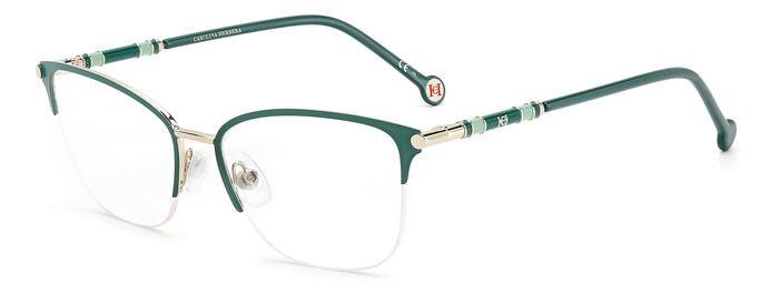 Occhiali da vista Carolina Herrera Ch 0033 106103 (PEF) colore gold green forma cat eye 