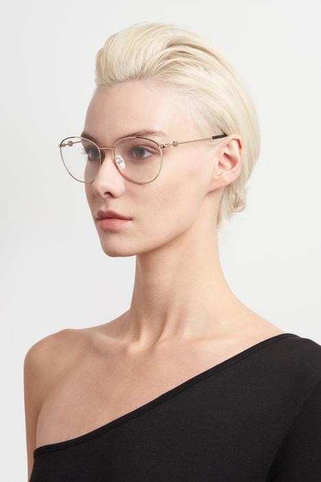 Brillen Carolina Herrera Ch 0058 106125 (RHL) farbe gold black_ form rund 