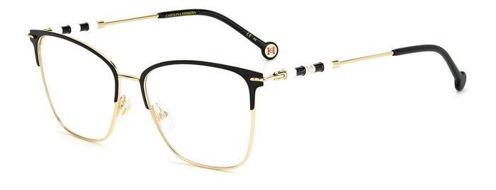 Eyeglasses Carolina Herrera Ch 0040 106131 (RHL) color gold black_ shape cat eye 