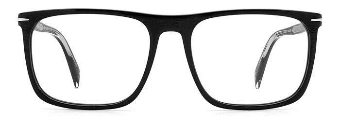Occhiali da vista David Beckham DB 1108 106340 (807) colore black forma rettangolare 