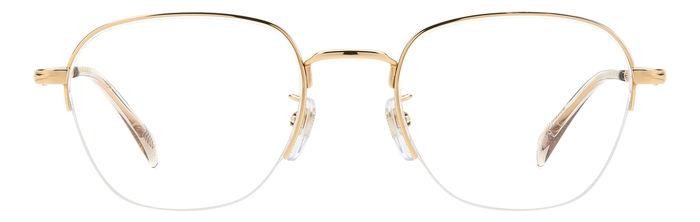 Brillen David Beckham DB 1109/G 106341 (J5G) farbe gold form rund 