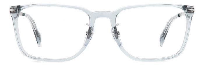 Occhiali da vista David Beckham DB 1110/G 106342 (9RQ) colore grigio argento forma rettangolare 