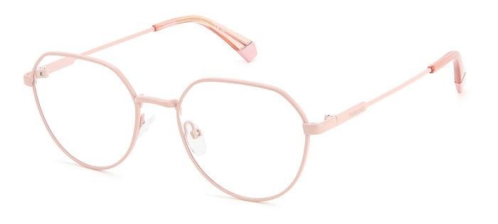 Brillen Polaroid PLD D465 106369 (35J) farbe pink form rund 
