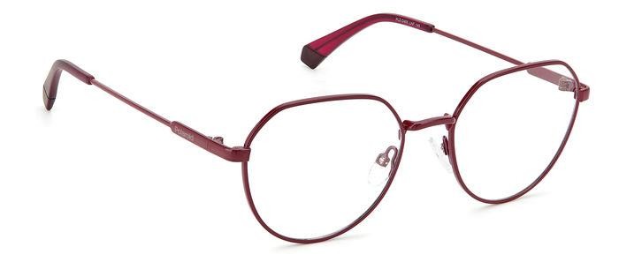 Brillen Polaroid PLD D465 106369 (LHF) farbe bordeaux form rund 