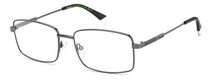 Eyeglasses Polaroid PLD D470 106378 (KJ1) shape rectangle 