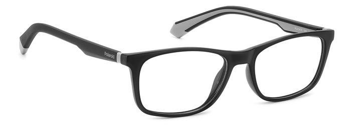 Brillen Polaroid PLD D478 106384 (08A) farbe black grey form rechteckig 