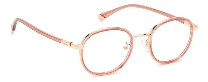 Brillen Polaroid PLD D475/G 106386 (DDB) farbe gold copper form rund 