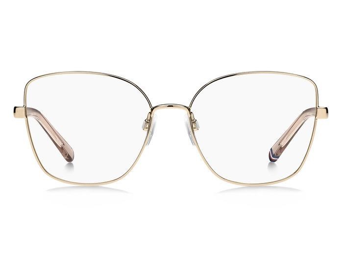 Occhiali da vista Tommy Hilfiger TH 1962 106479 (DDB) colore gold copper forma cat eye 