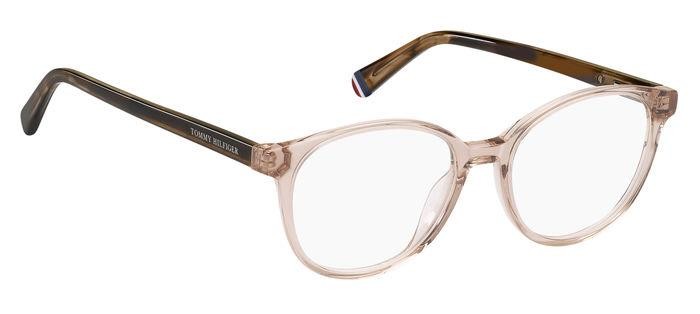 Brillen Tommy Hilfiger TH 1969 106480 (1ZX) farbe pink horn form rund 