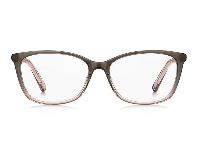 Eyeglasses Tommy Hilfiger TH 1965 106483 (2M0) color grigio sfumato shape rectangle 