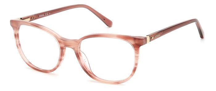 Brillen Fossil FOS 7143 106515 (0T7) farbe plum form rund 