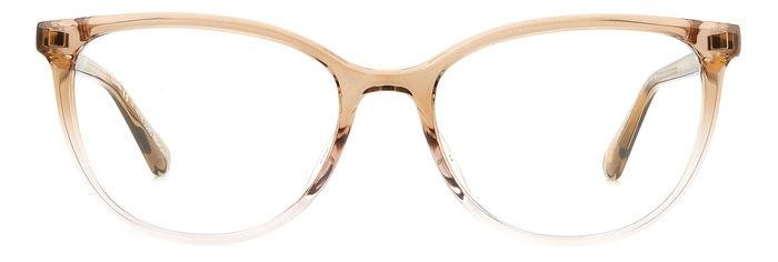 Eyeglasses Fossil FOS 7144/G 106517 (2T3) color crystal beige shape cat eye 