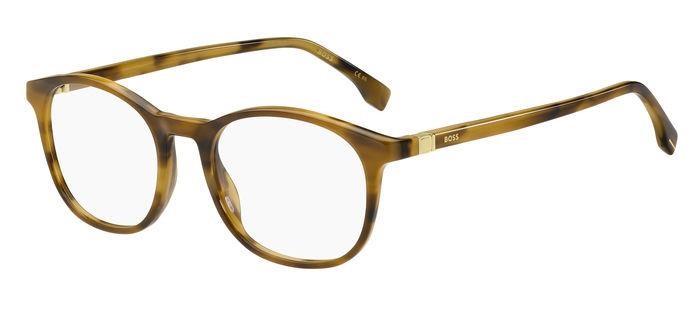 Brillen Hugo Boss BOSS 1437 106519 (T5U) farbe oro marrone corno form rund 