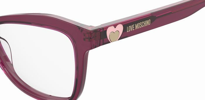 Brillen Moschino Love MOL604 106532 (MU1) form schmetterling 