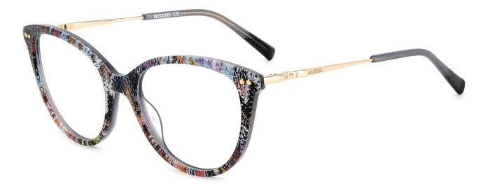 Brillen Missoni MIS 0109 106544 (X19) farbe pattern multicolor form rund 