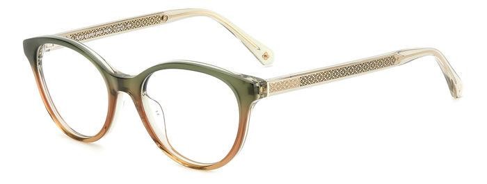 Occhiali da vista Kate Spade IRENE 106582 (1ED) colore green forma rotondo 