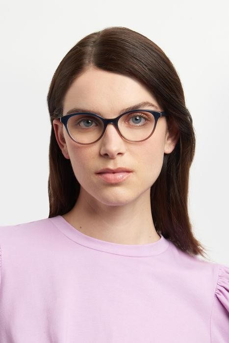Occhiali da vista Kate Spade IRENE 106582 (WTA) colore blue shaded forma rotondo 