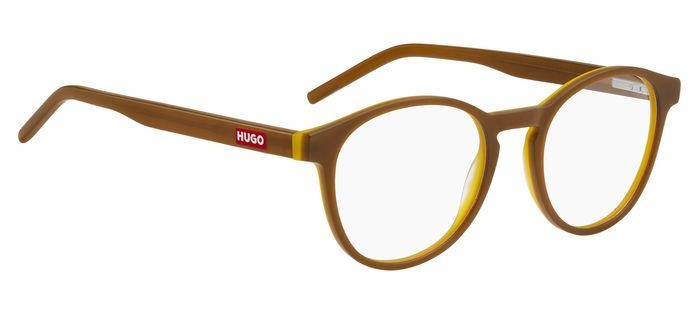 Brillen Hugo HG 1197 106614 (GLN) farbe brown yellow form rund 