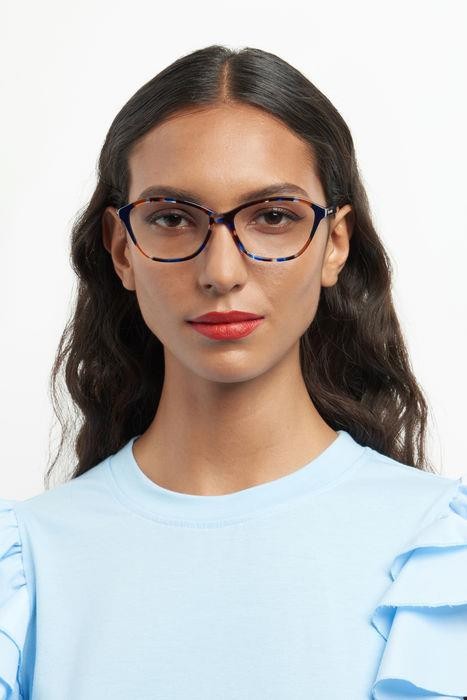 Brillen Carolina Herrera Her 0122 106641 (1BC) form cat-eye 