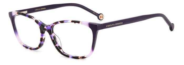 Eyeglasses Carolina Herrera Her 0124 106644 (AY0) shape rectangle 