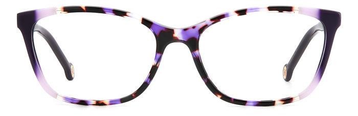 Eyeglasses Carolina Herrera Her 0124 106644 (AY0) shape rectangle 