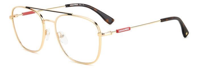 Occhiali da vista Dsquared2 D2 0047 106649 (RHL) forma rettangolare 